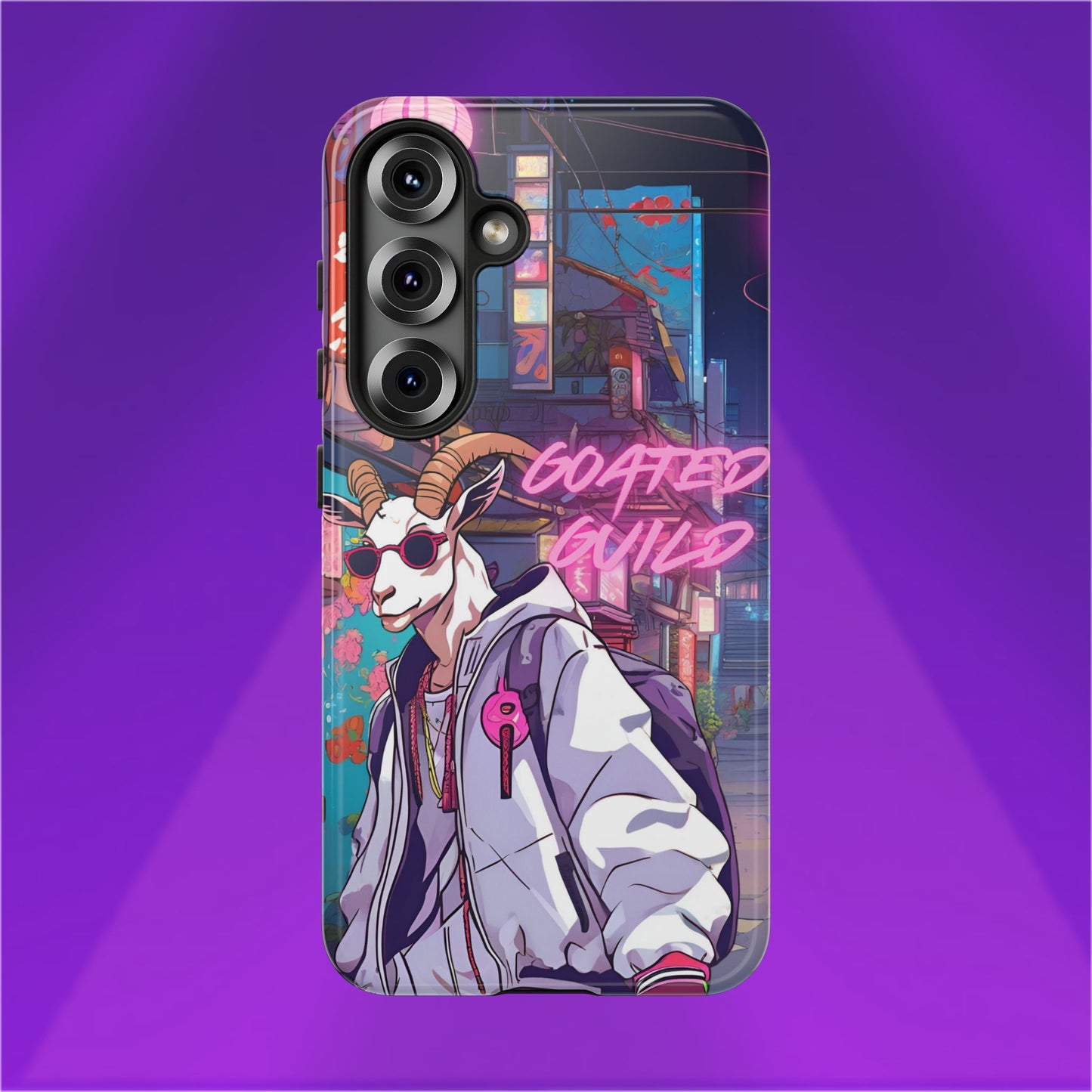 Neon Drift Phone Case (Goated Guild) - Android