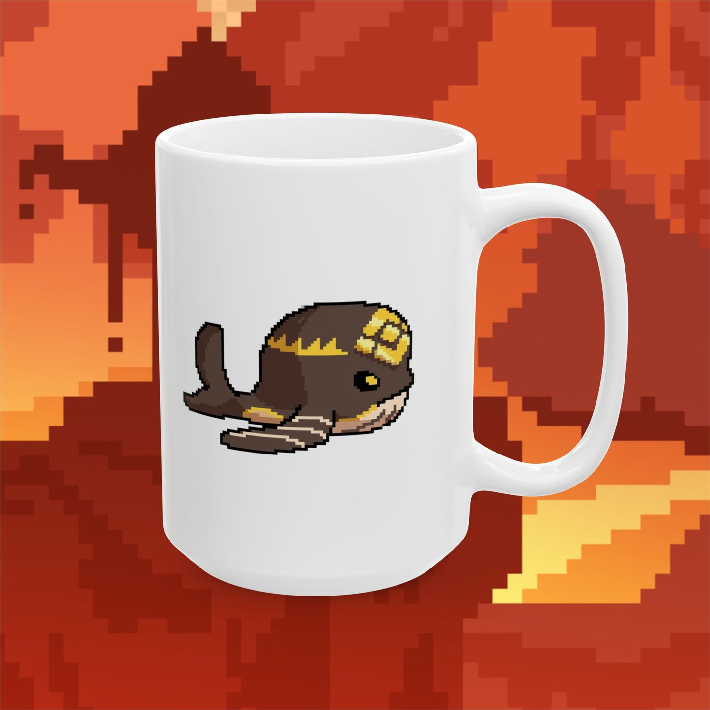 Binance Whale (Dæmons) Mug - White