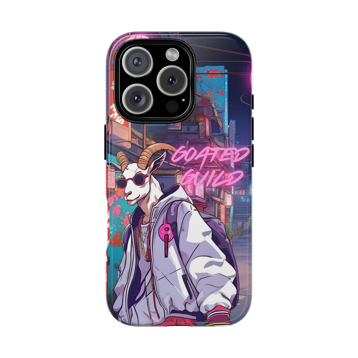 Neon Drift Phone Case (Goated Guild) - iPhone