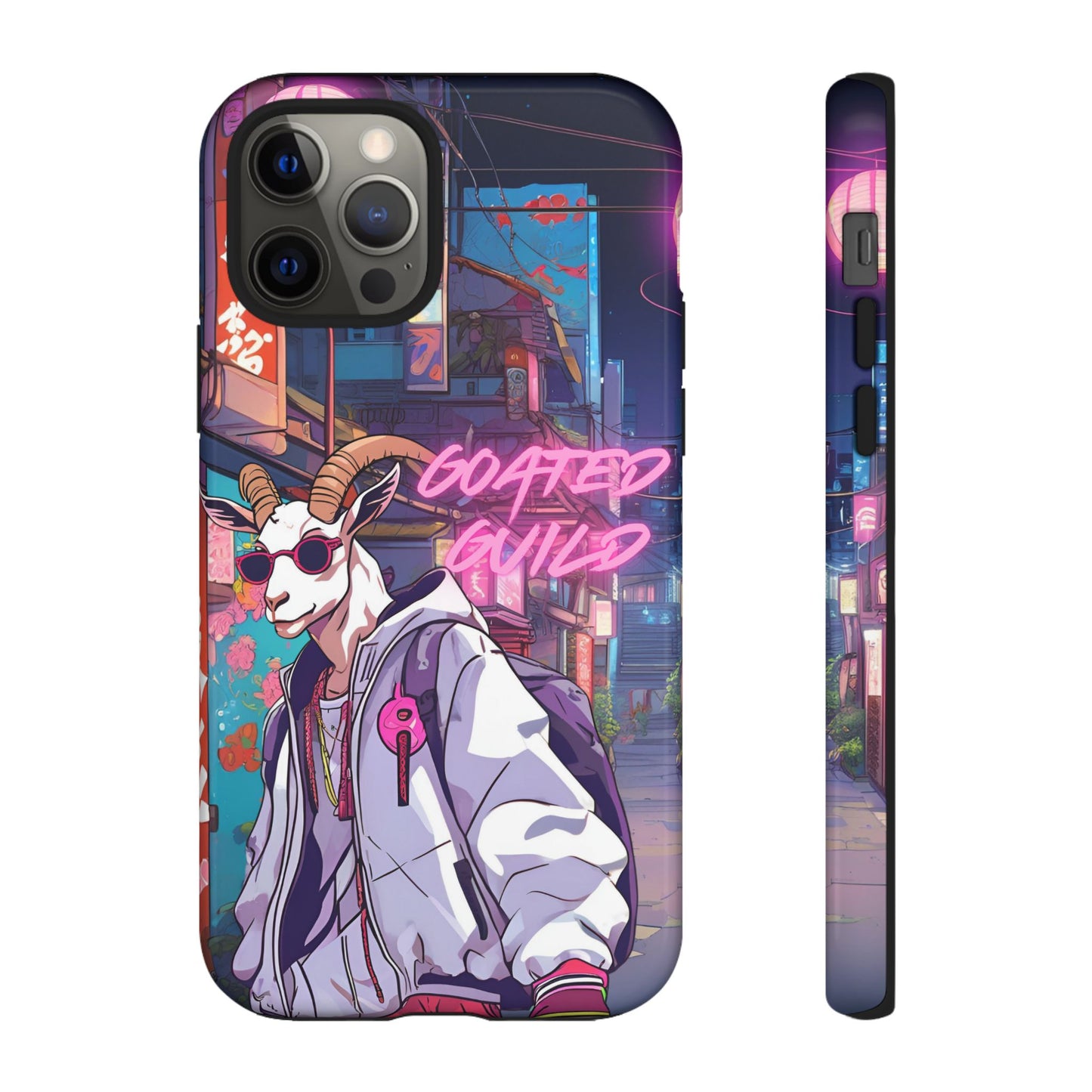 Neon Drift Phone Case (Goated Guild) - iPhone