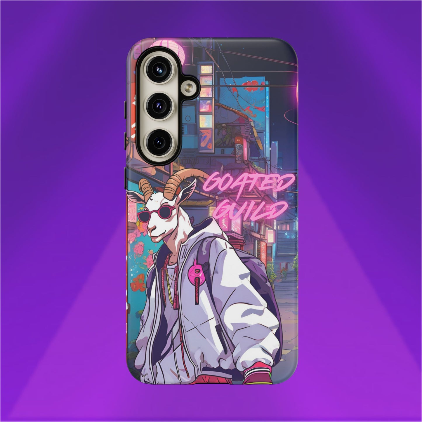 Neon Drift Phone Case (Goated Guild) - Android
