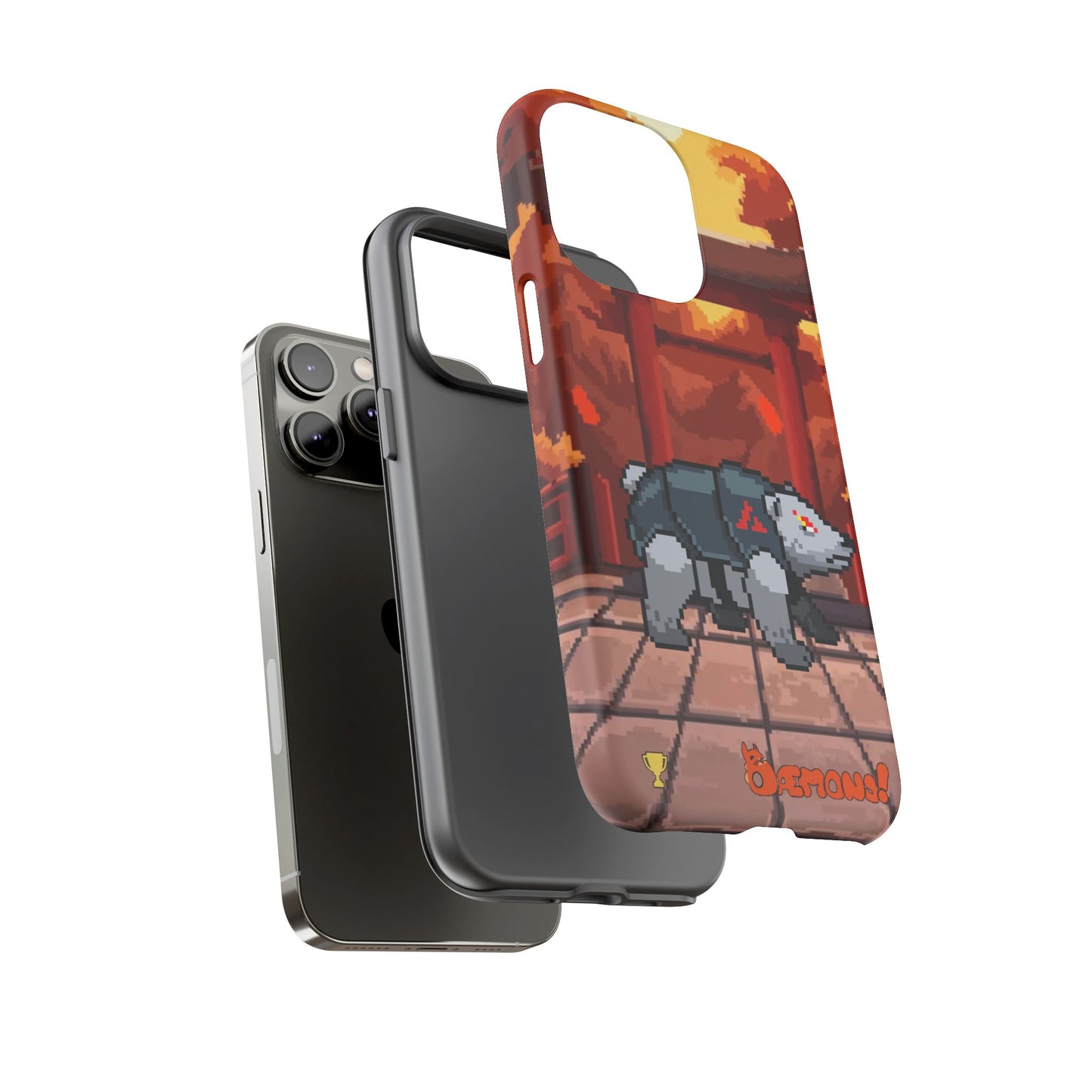 Dæmons Dusk Temple Phone Case (iPhone)