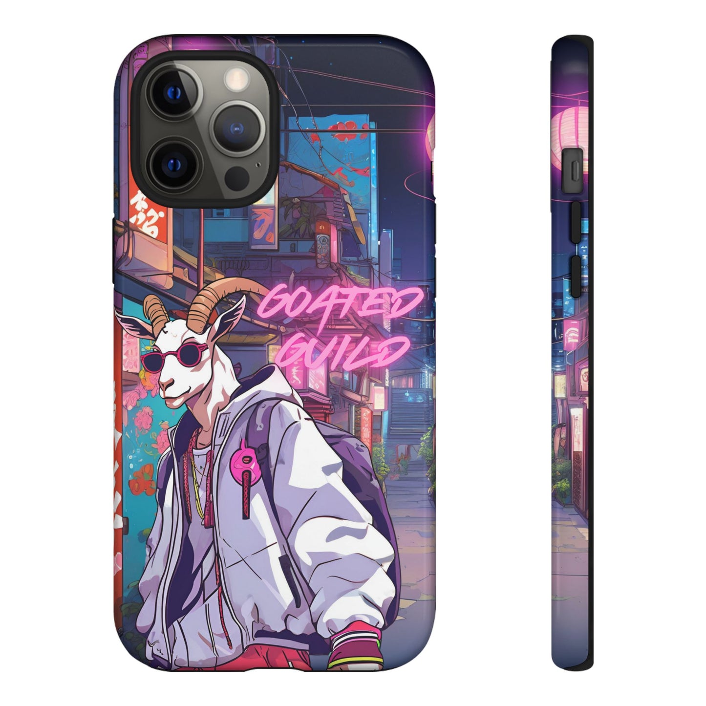 Neon Drift Phone Case (Goated Guild) - iPhone