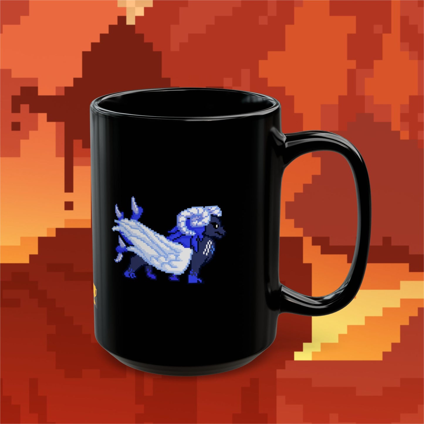 Azure Chimera (Dæmons) Mug - Black