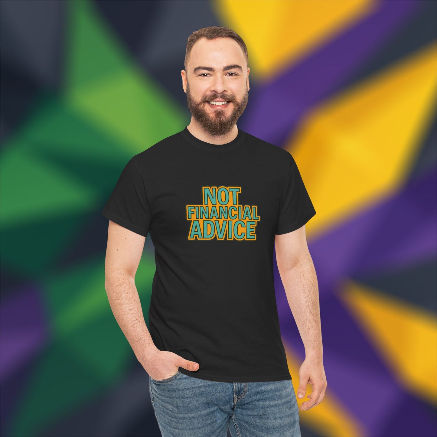Not Financial Advice Cotton Tee (unisex)