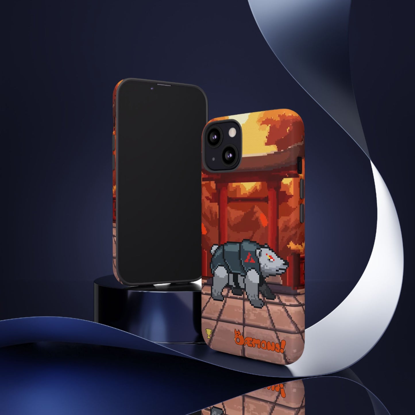 Dæmons Dusk Temple Phone Case (iPhone)