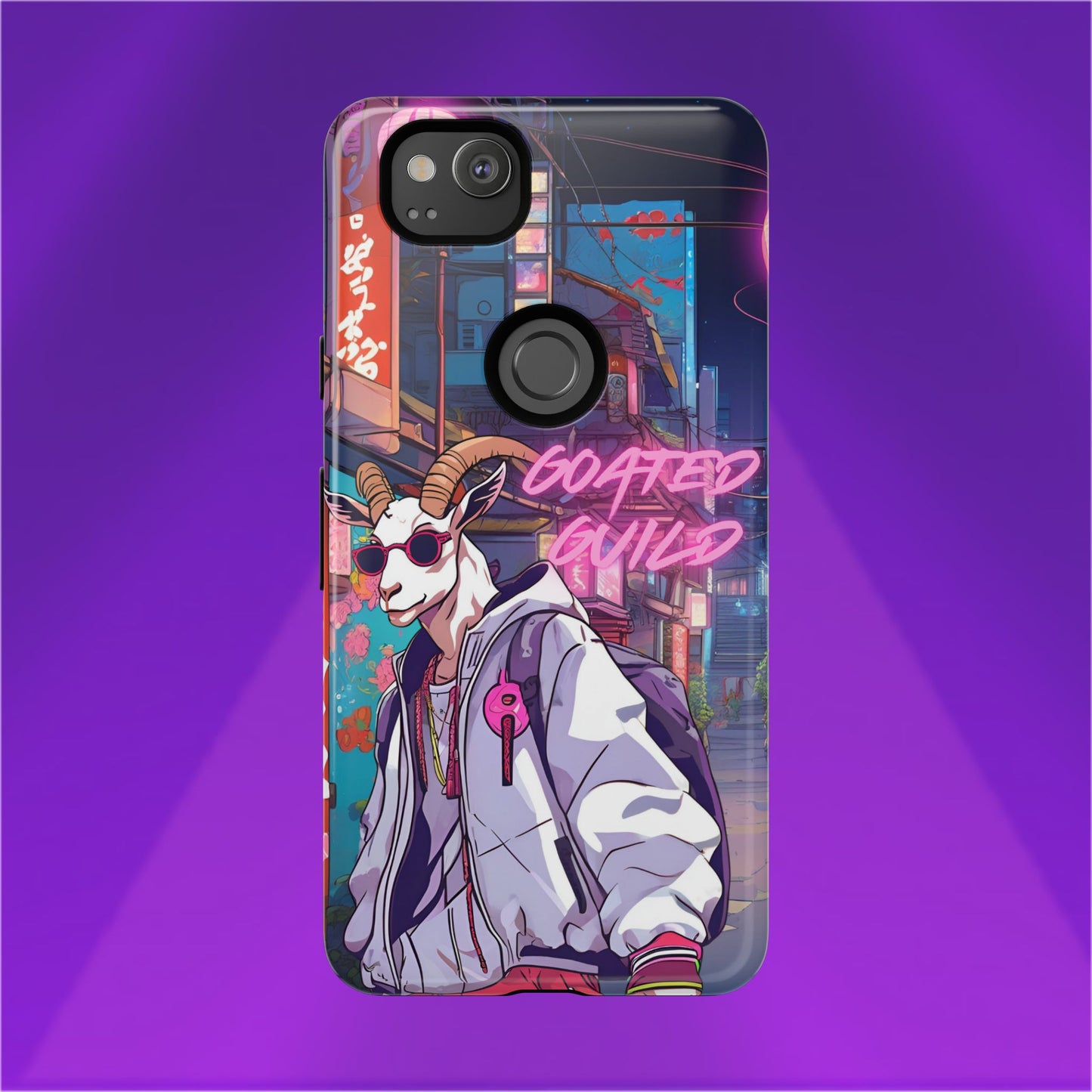 Neon Drift Phone Case (Goated Guild) - Android