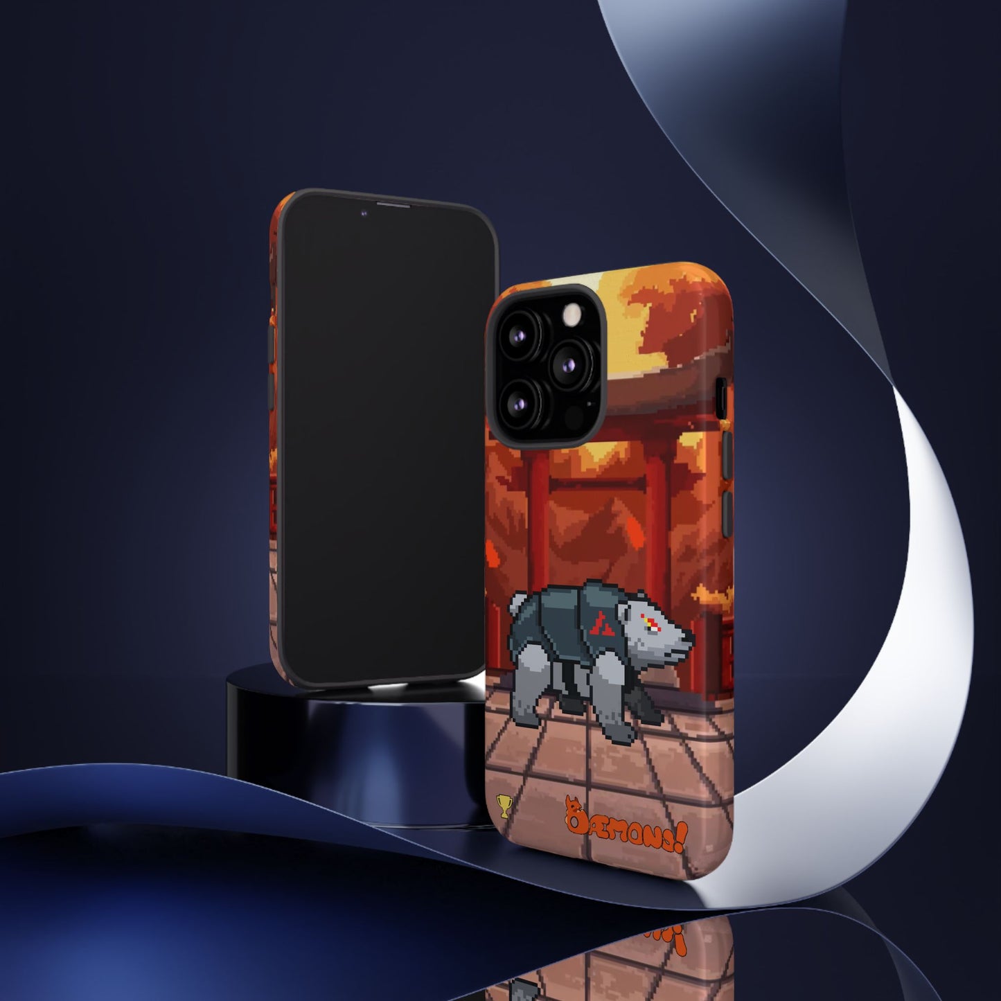 Dæmons Dusk Temple Phone Case (iPhone)