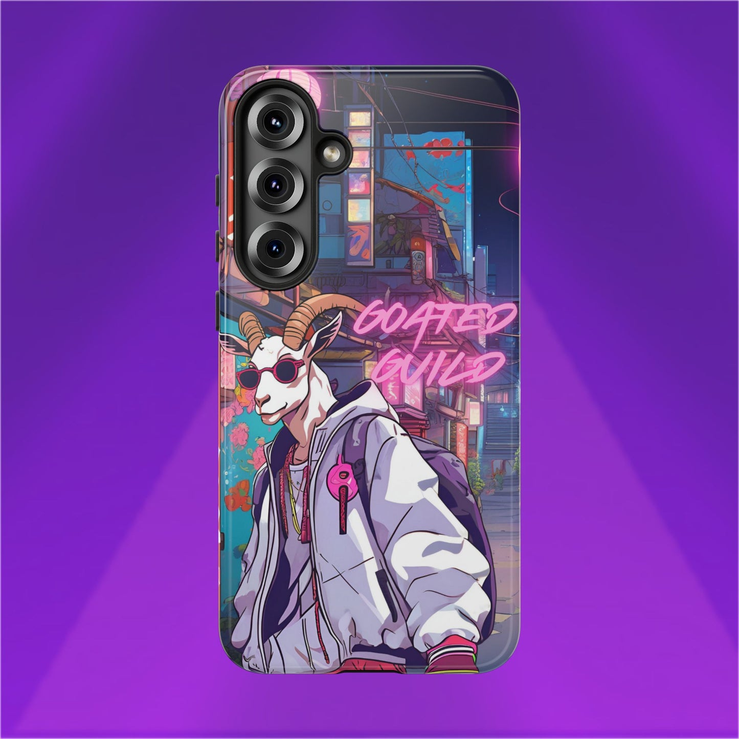 Neon Drift Phone Case (Goated Guild) - Android