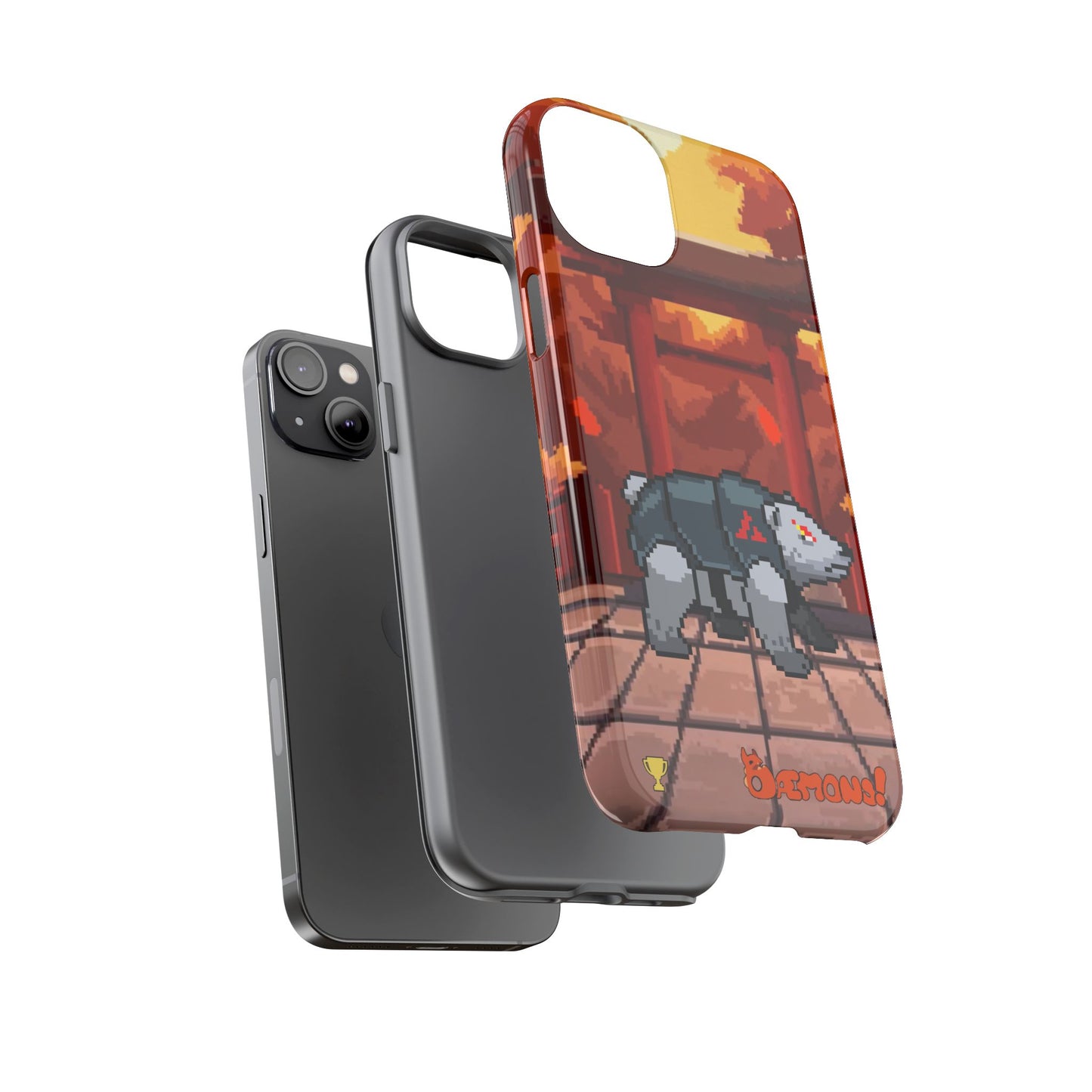 Dæmons Dusk Temple Phone Case (iPhone)
