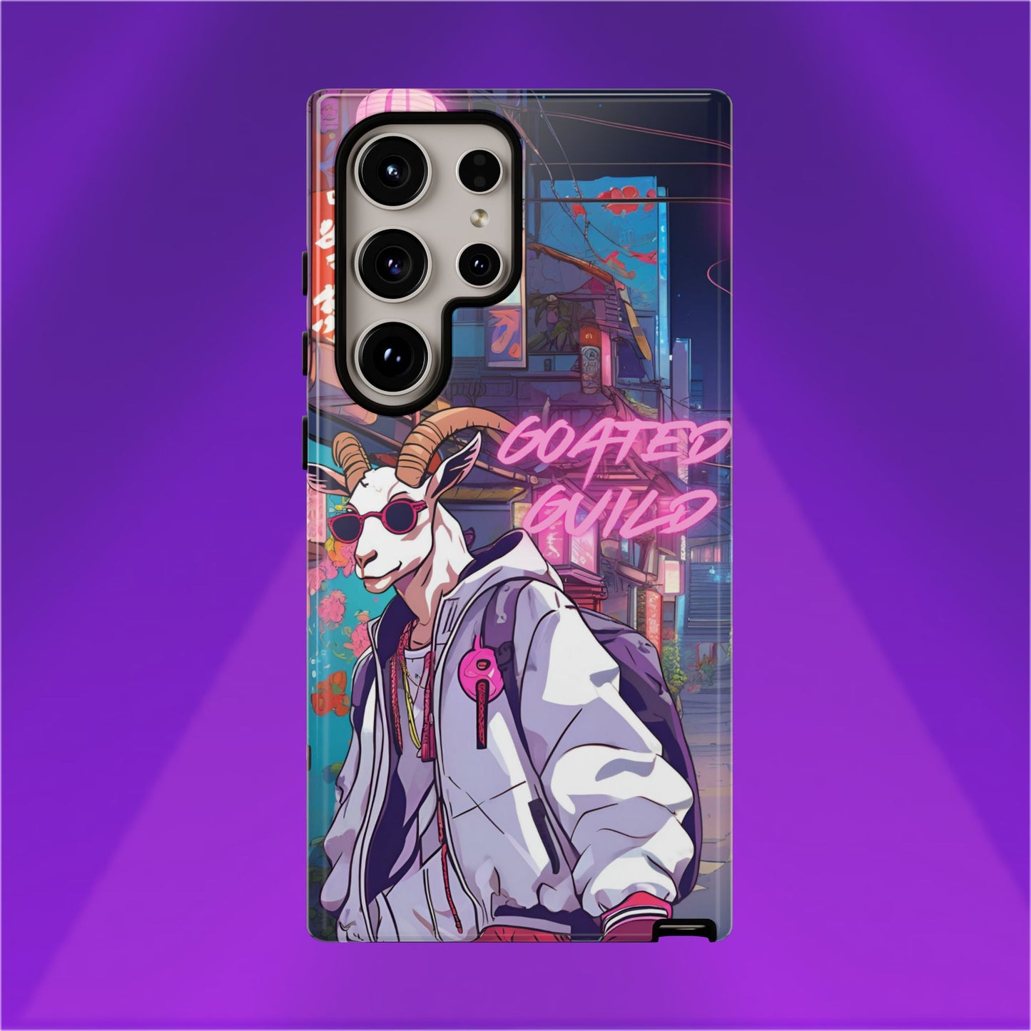 Neon Drift Phone Case (Goated Guild) - Android