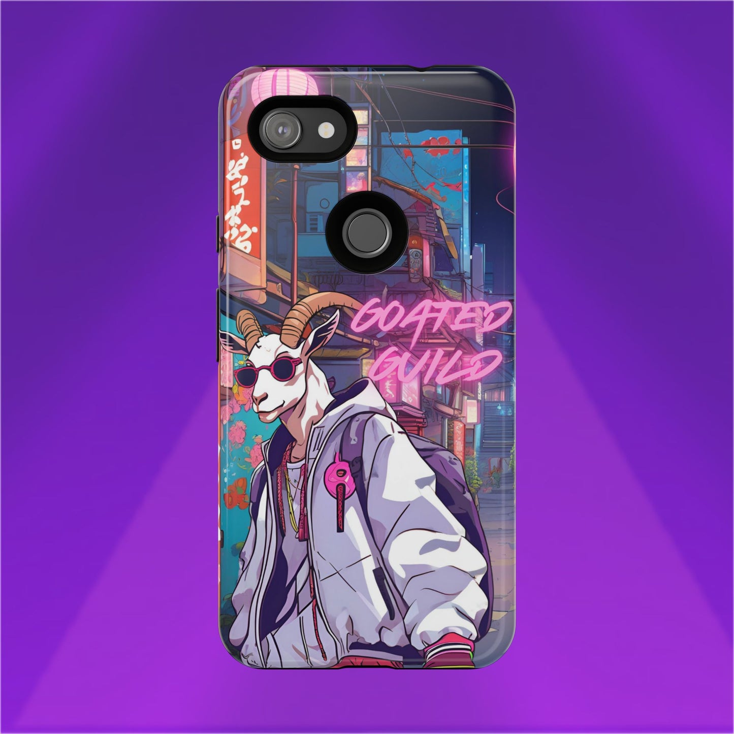 Neon Drift Phone Case (Goated Guild) - Android
