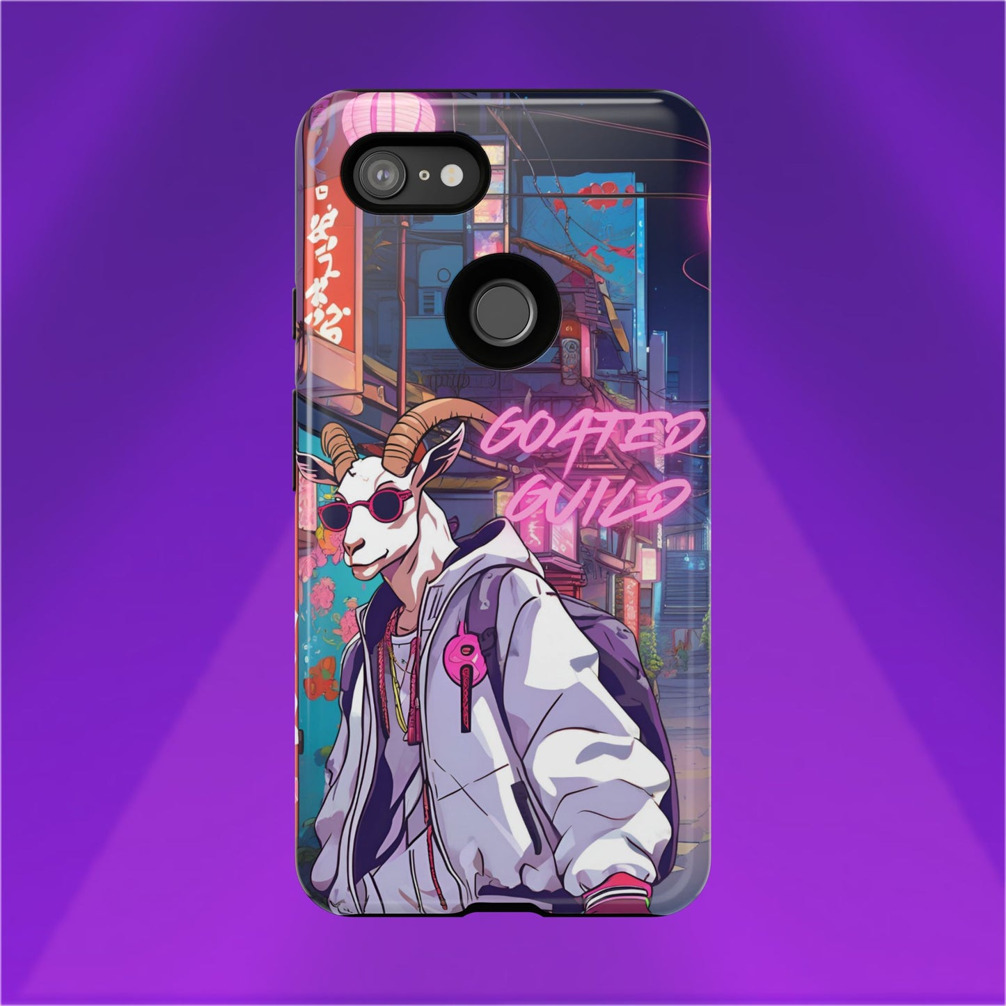 Neon Drift Phone Case (Goated Guild) - Android