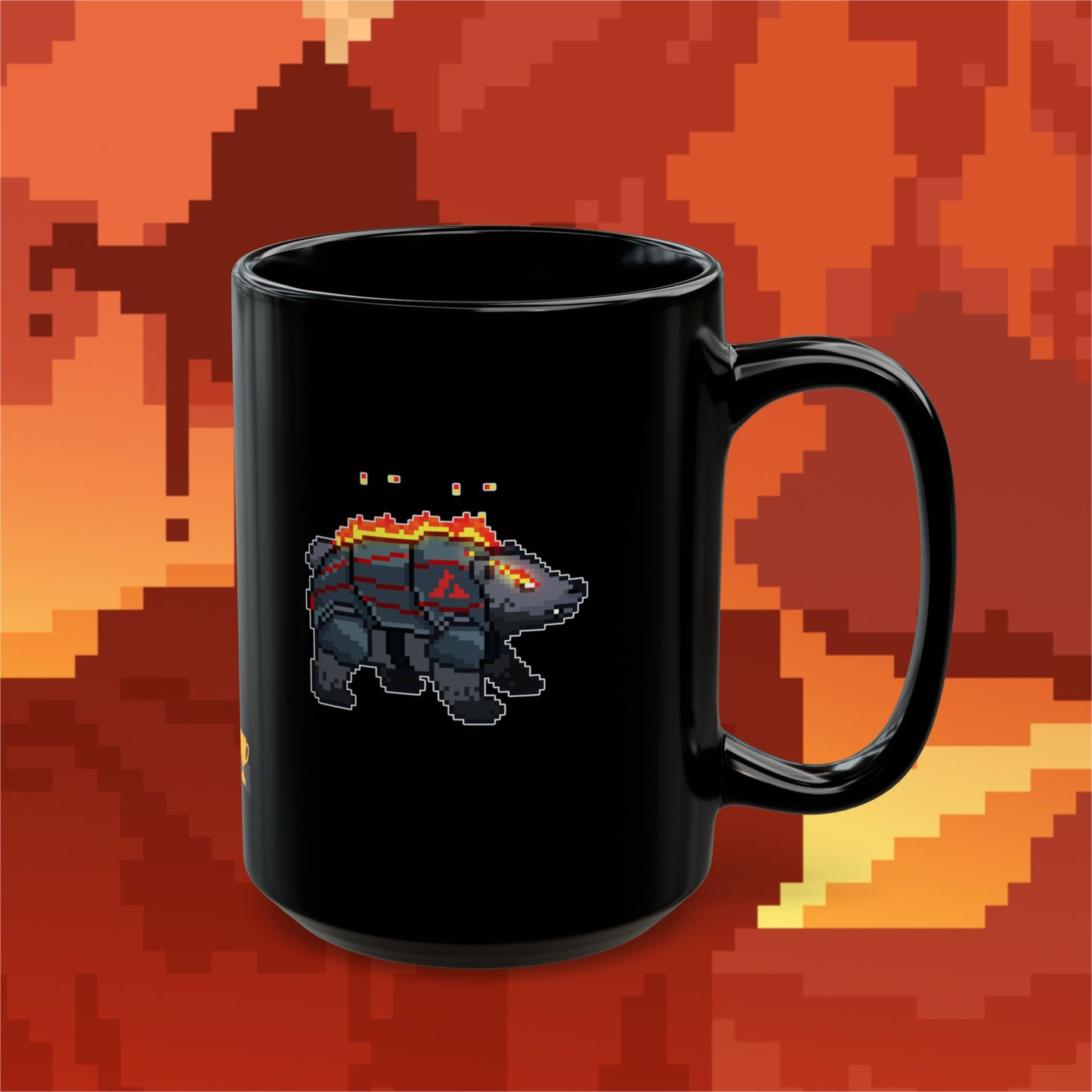 AVAX Snow Bear (Dæmons) Mug - Black