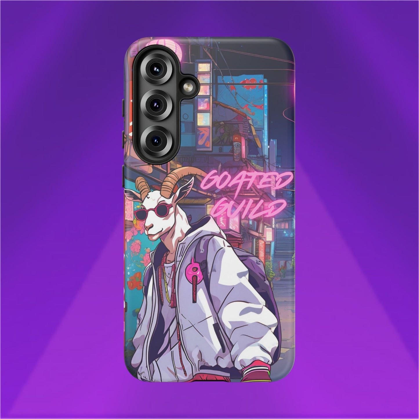 Neon Drift Phone Case (Goated Guild) - Android