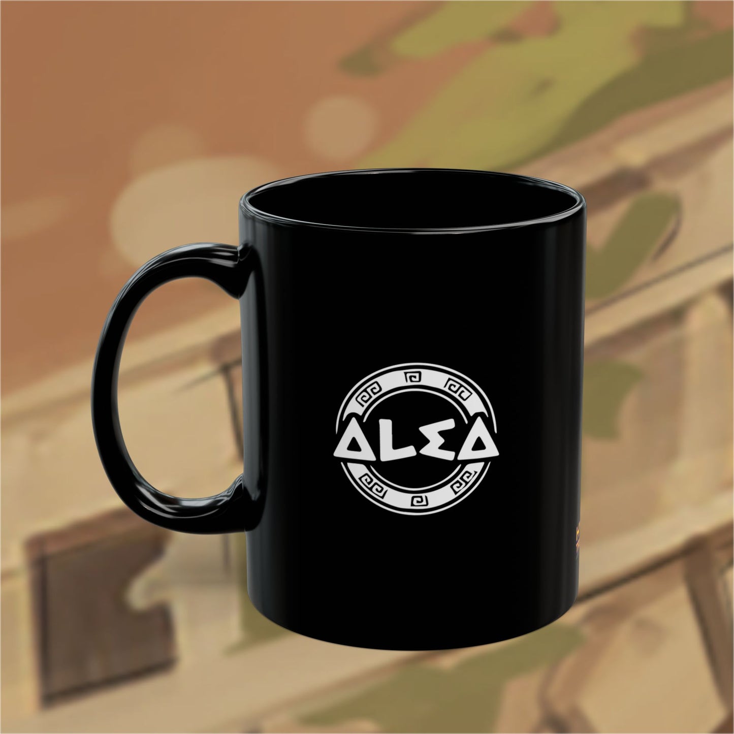 Alea Logo Mug - Black