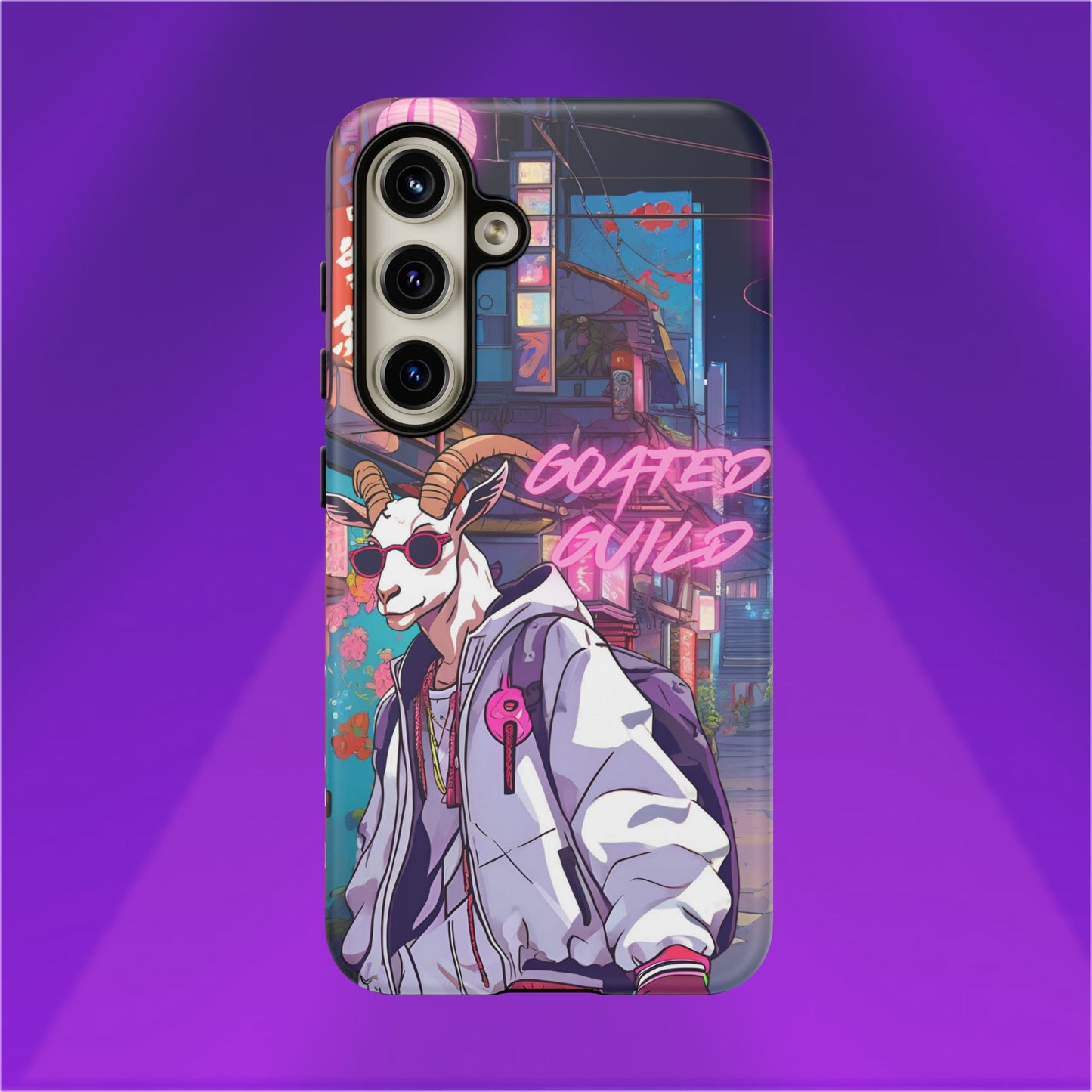 Neon Drift Phone Case (Goated Guild) - Android