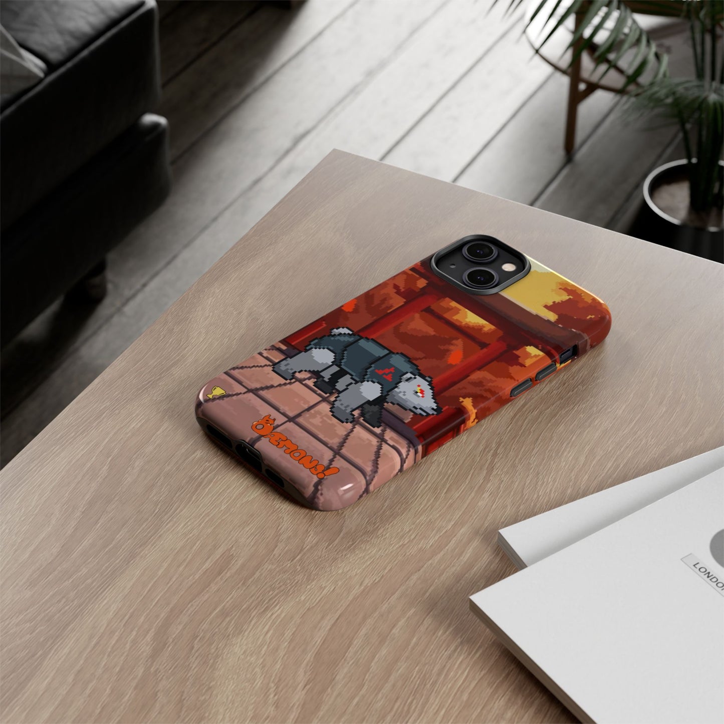 Dæmons Dusk Temple Phone Case (iPhone)