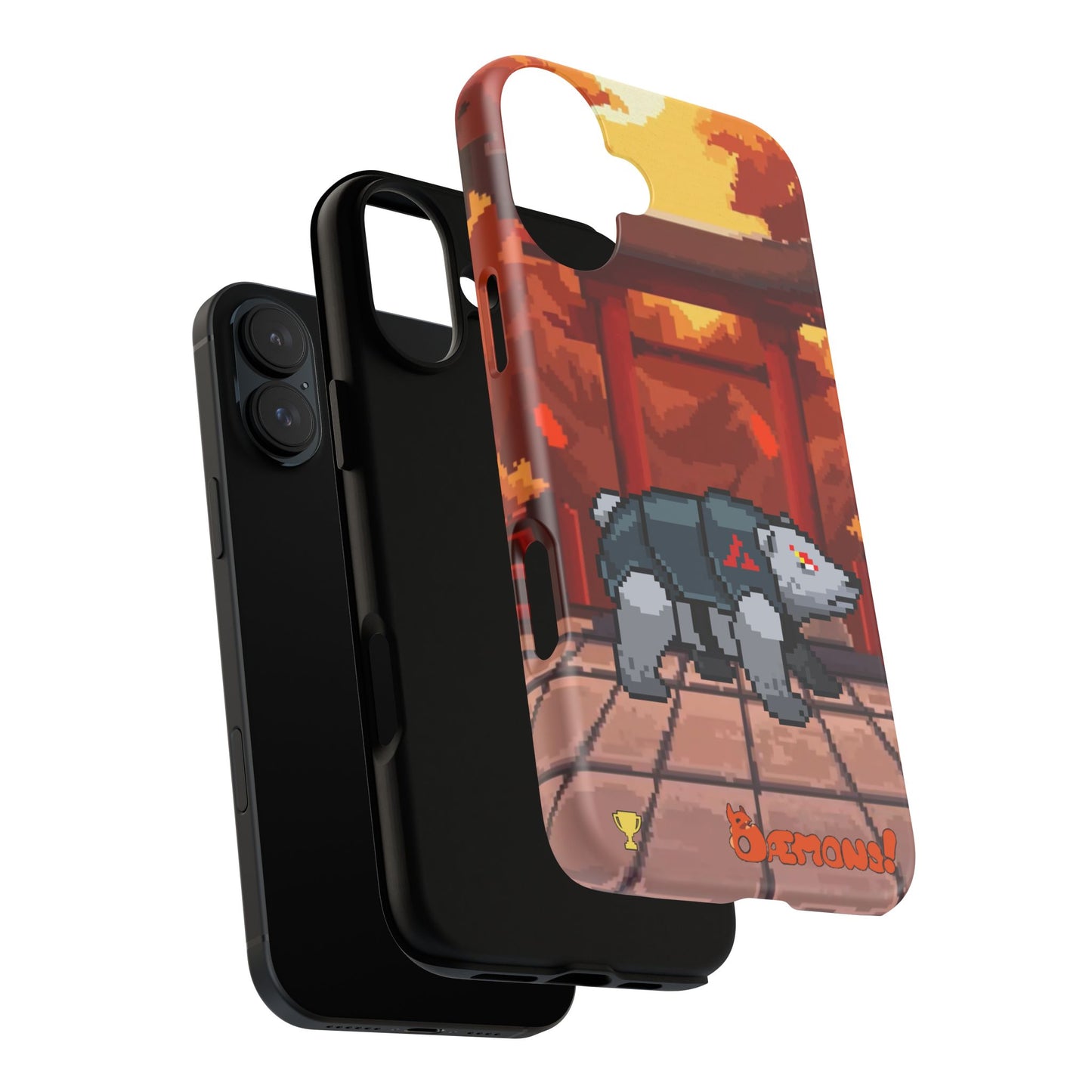 Dæmons Dusk Temple Phone Case (iPhone)