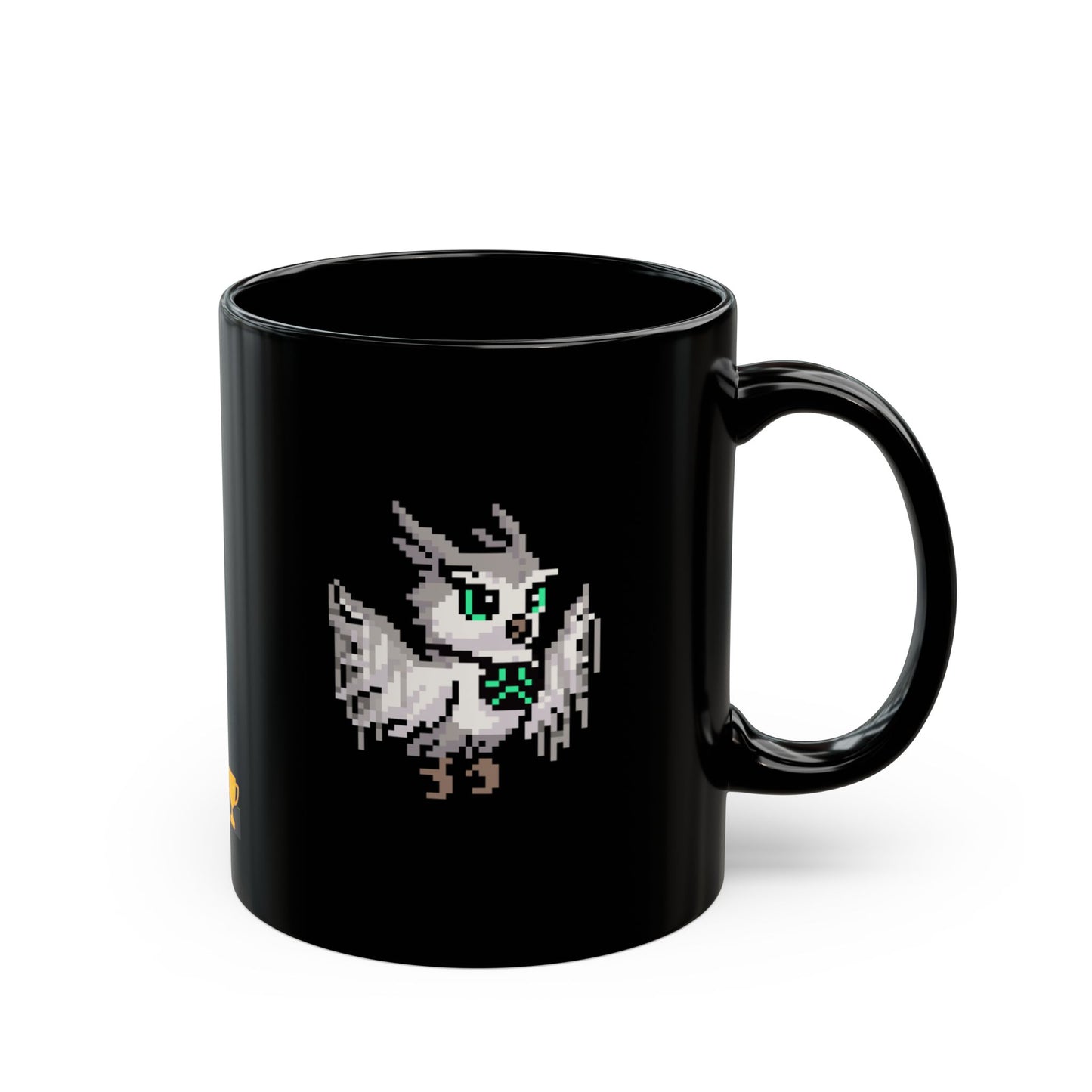 Abstract Owl (Dæmons) Mug - Black