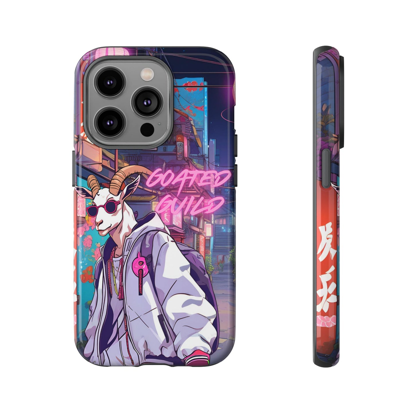 Neon Drift Phone Case (Goated Guild) - iPhone