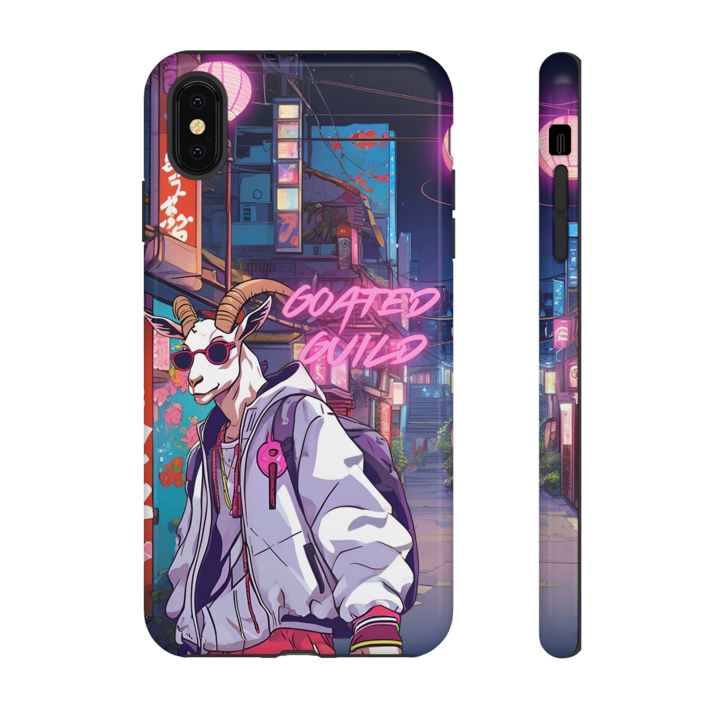 Neon Drift Phone Case (Goated Guild) - iPhone
