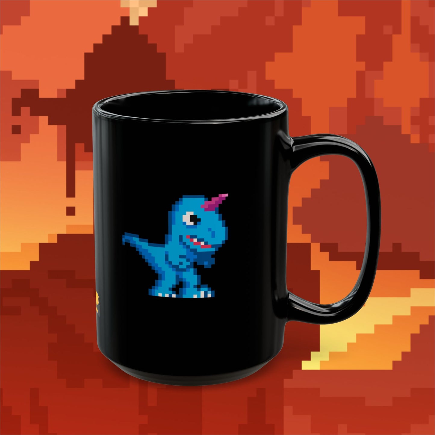 Glitterrex (Dæmons) Mug - Black