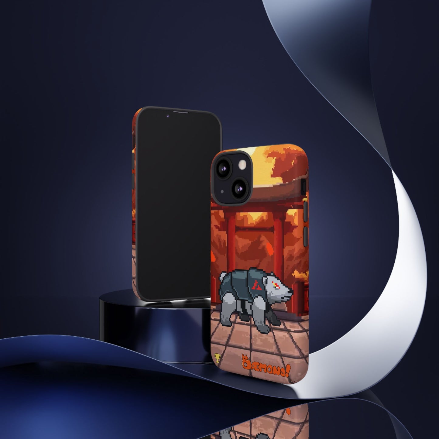 Dæmons Dusk Temple Phone Case (iPhone)