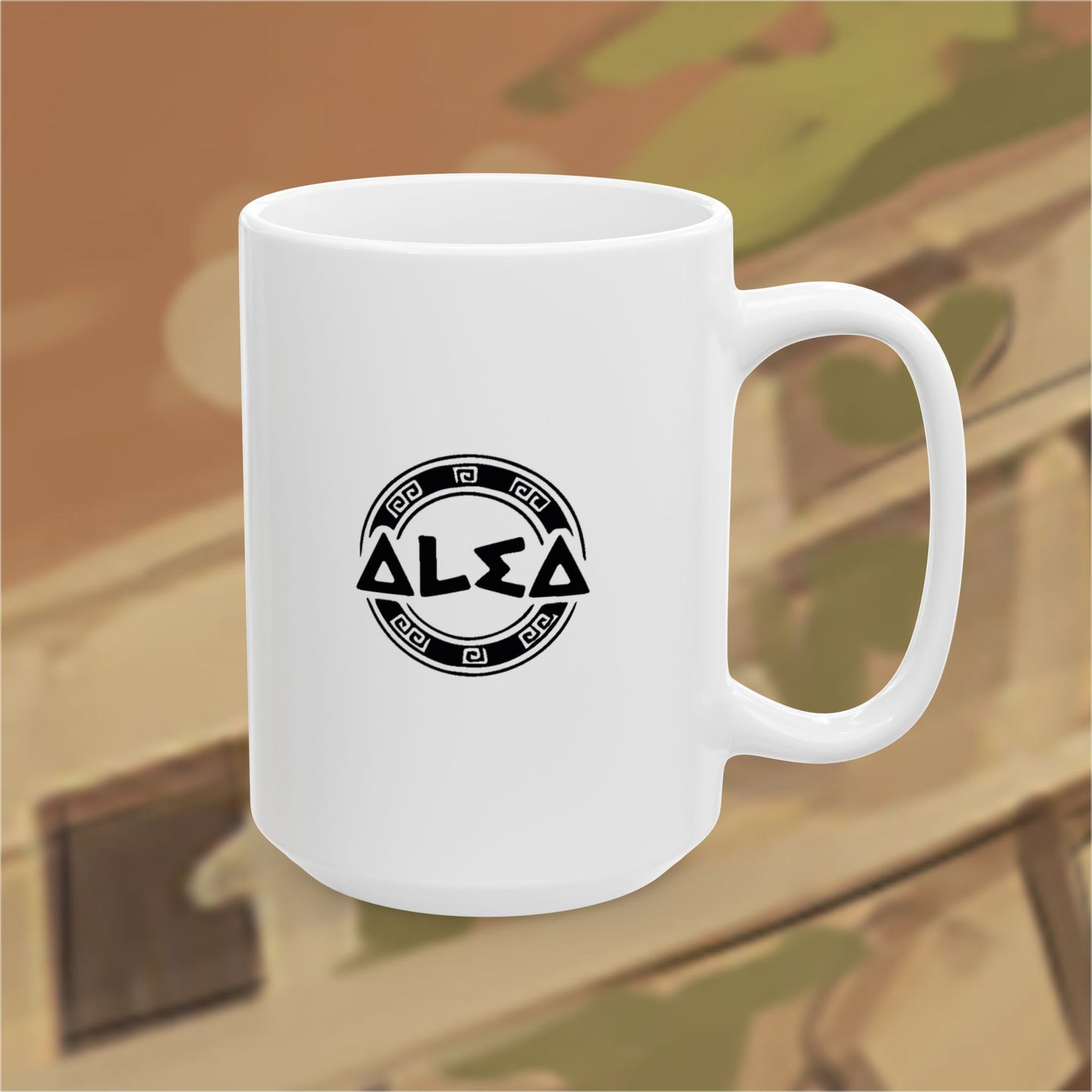 Alea Logo Mug - White