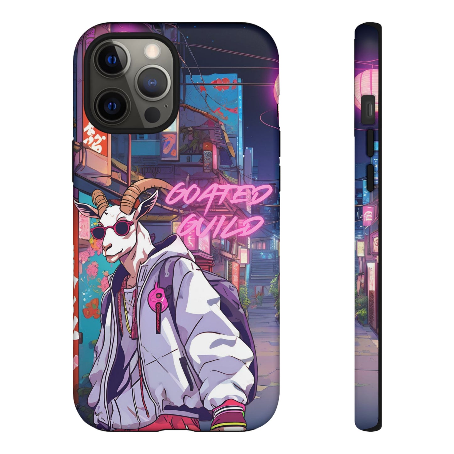 Neon Drift Phone Case (Goated Guild) - iPhone