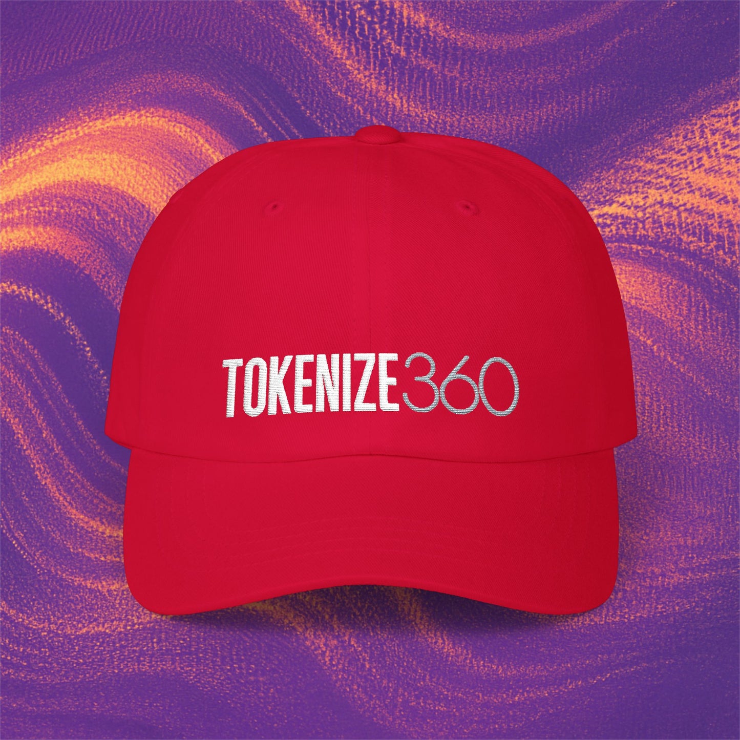 Tokenize Embroidered Cap