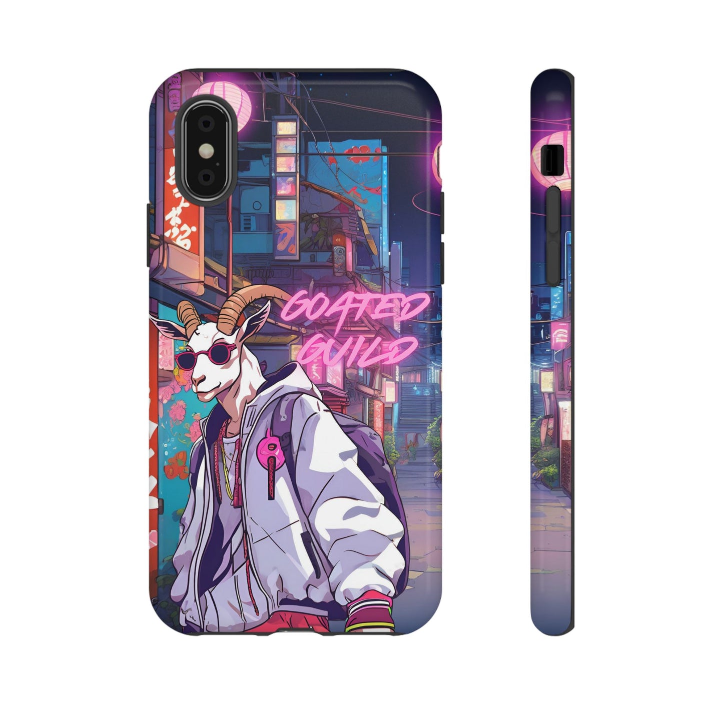 Neon Drift Phone Case (Goated Guild) - iPhone