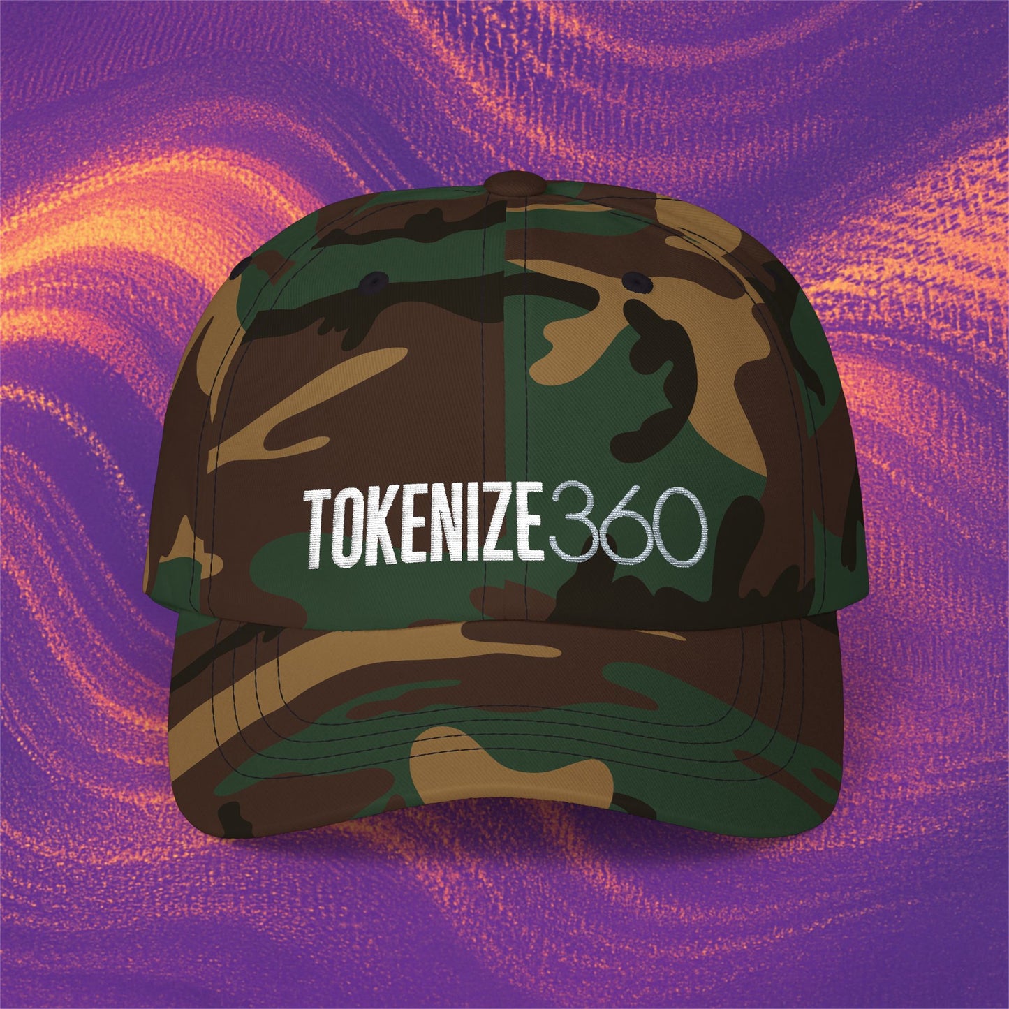 Tokenize Embroidered Cap