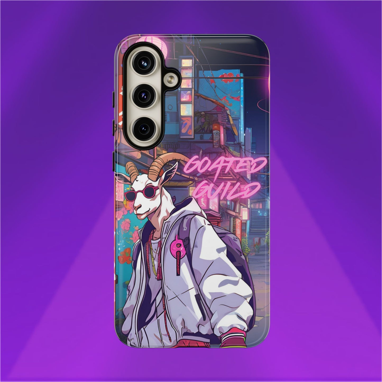 Neon Drift Phone Case (Goated Guild) - Android