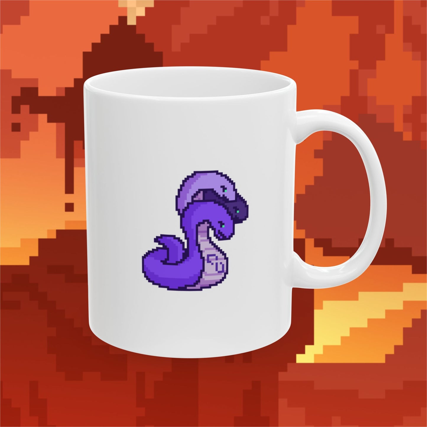 Poly Hydra (Dæmons) Mug - White
