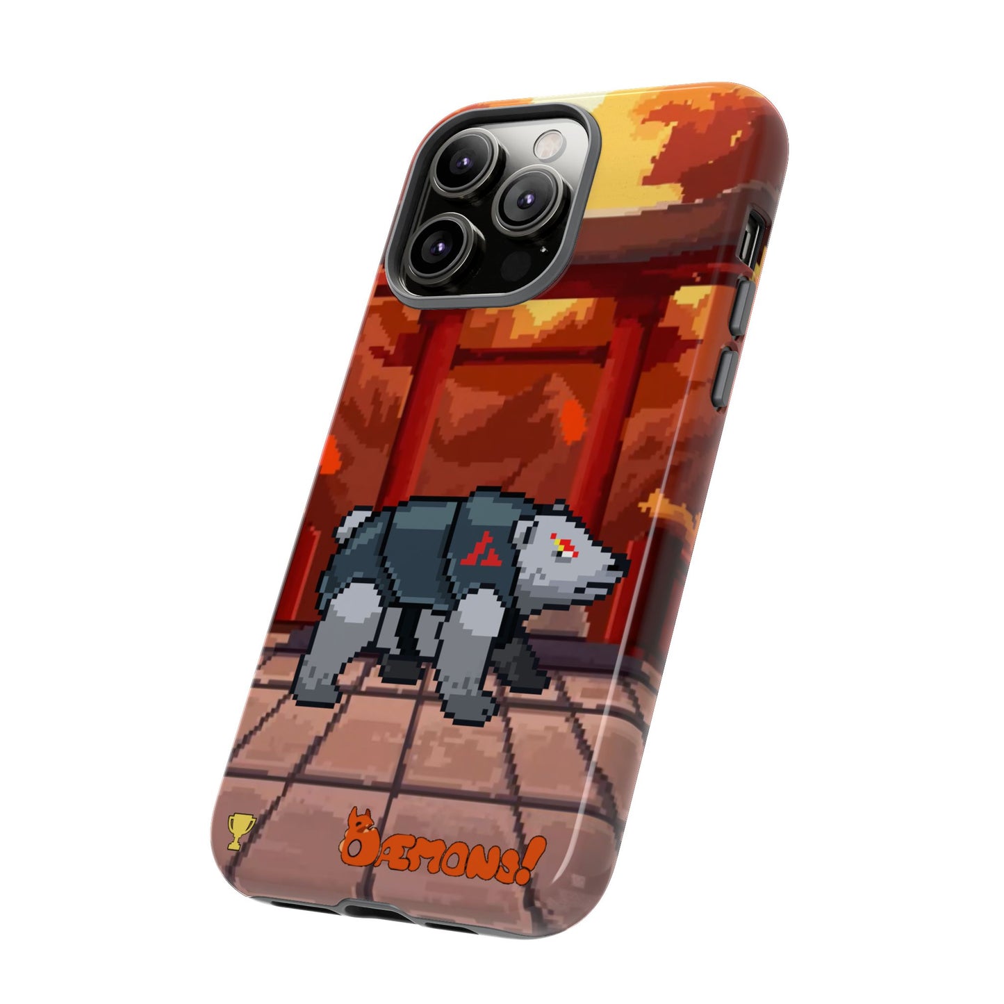 Dæmons Dusk Temple Phone Case (iPhone)
