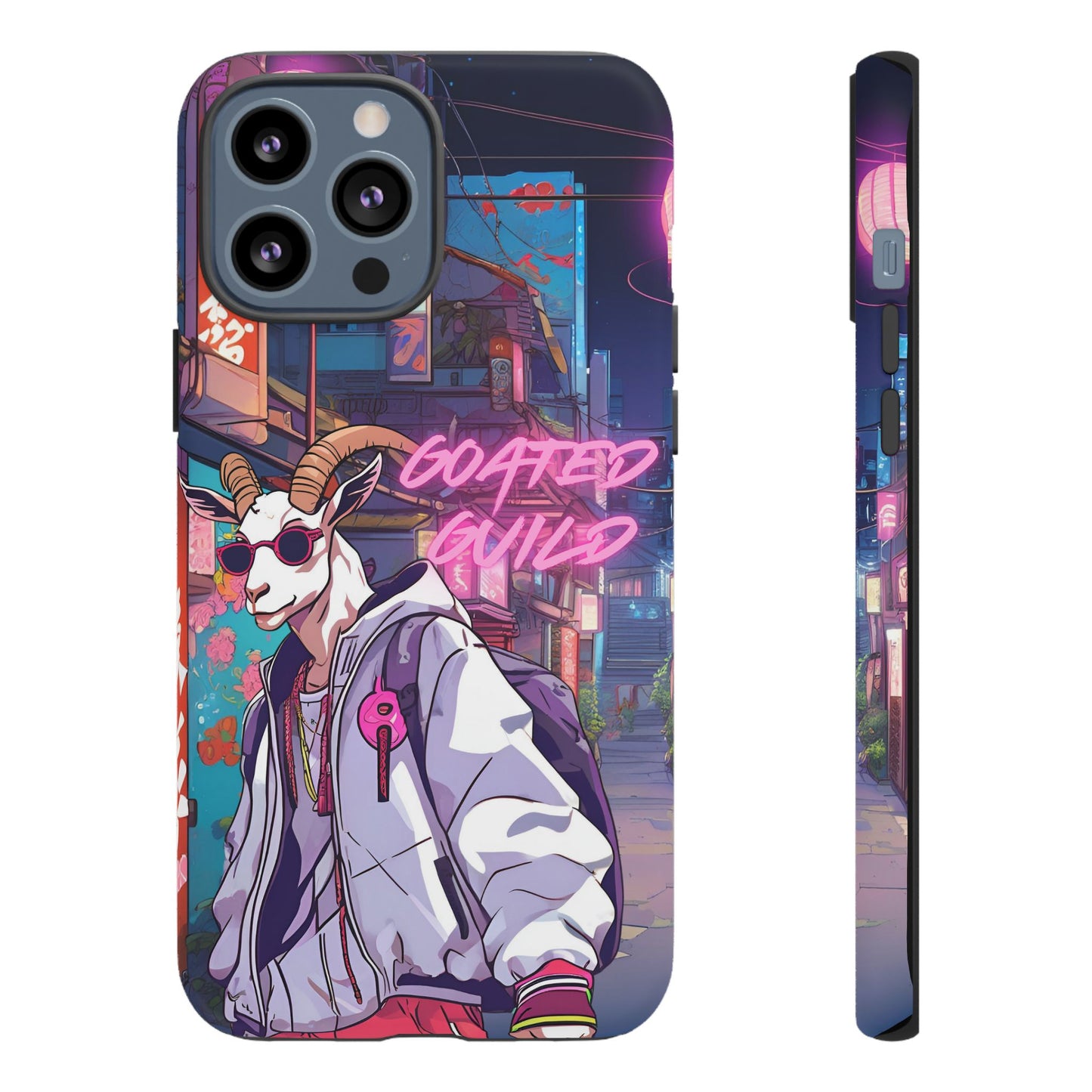 Neon Drift Phone Case (Goated Guild) - iPhone