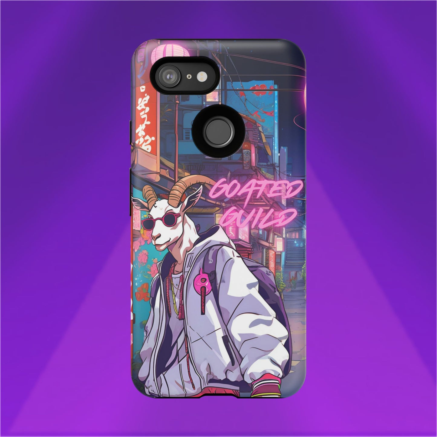 Neon Drift Phone Case (Goated Guild) - Android