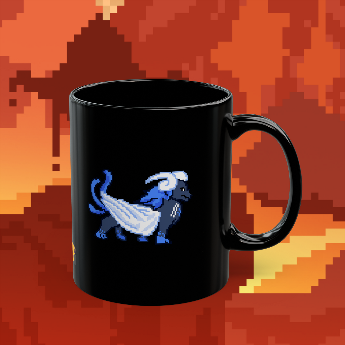 Azure Chimera (Dæmons) Mug - Black
