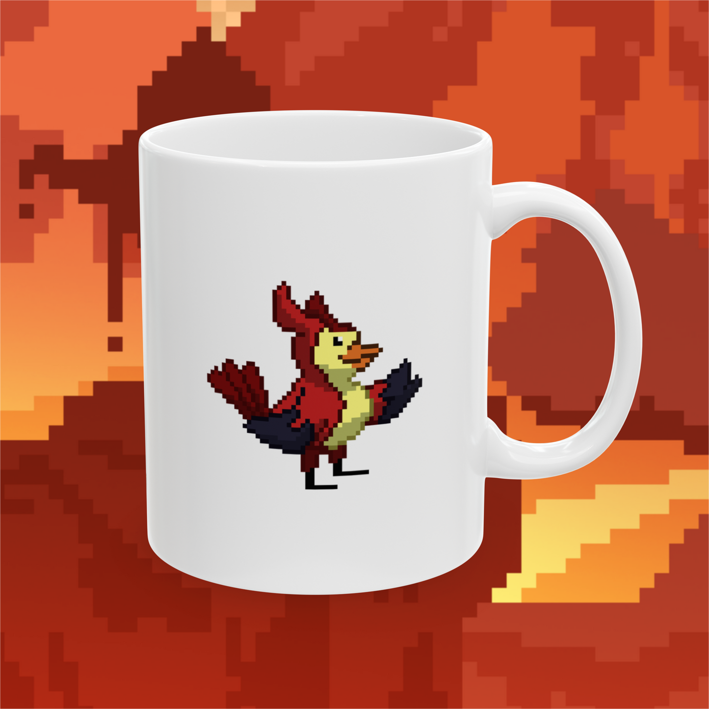 Optimistic Sparrow (Dæmons) Mug - White