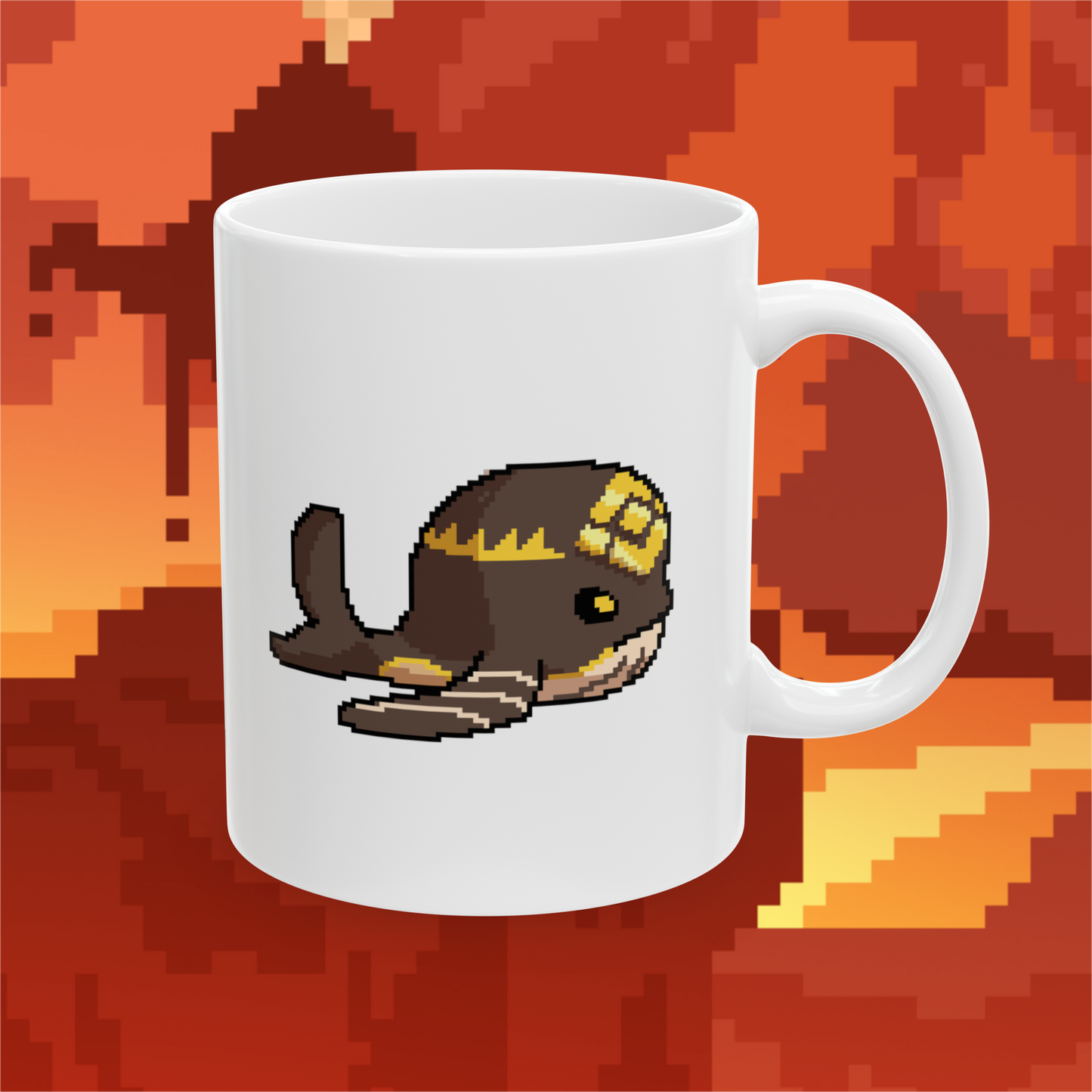 Binance Whale (Dæmons) Mug - White