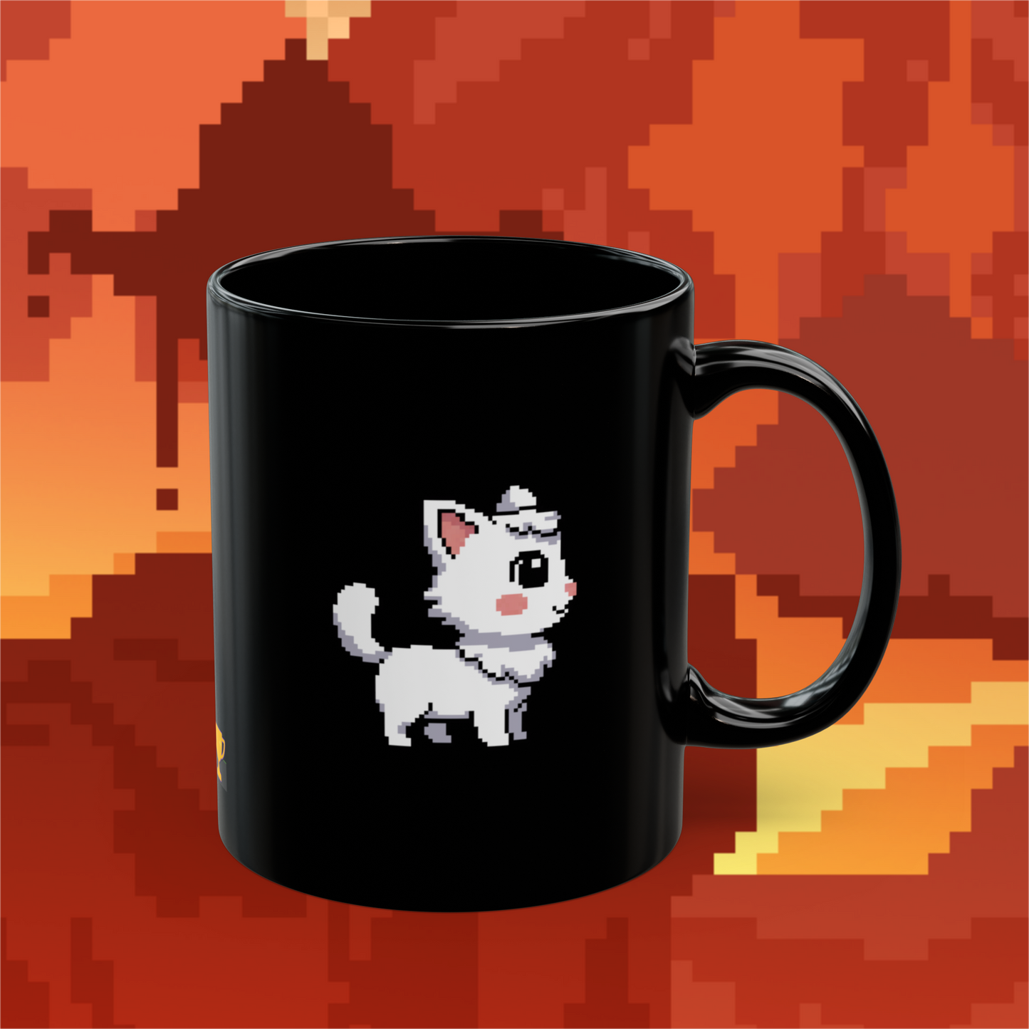 Whispurr Tail (Dæmons) Mug - Black