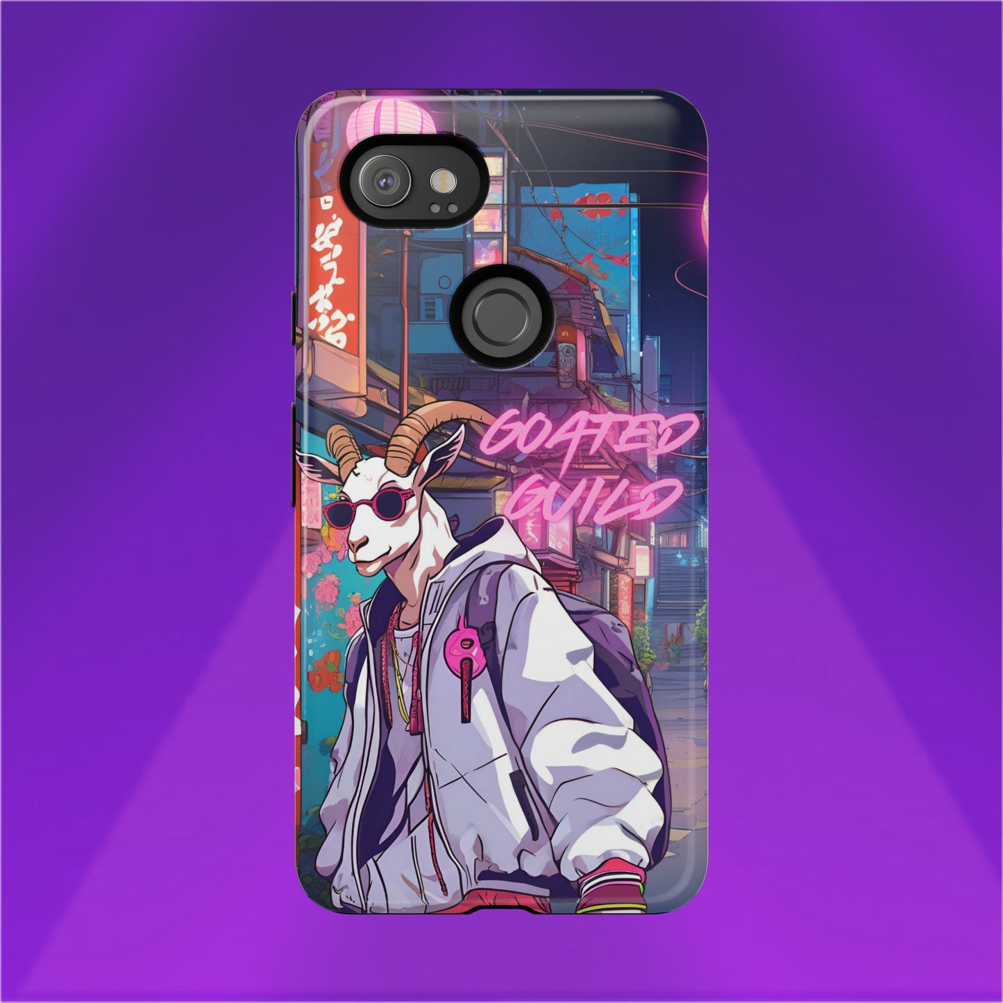 Neon Drift Phone Case (Goated Guild) - Android