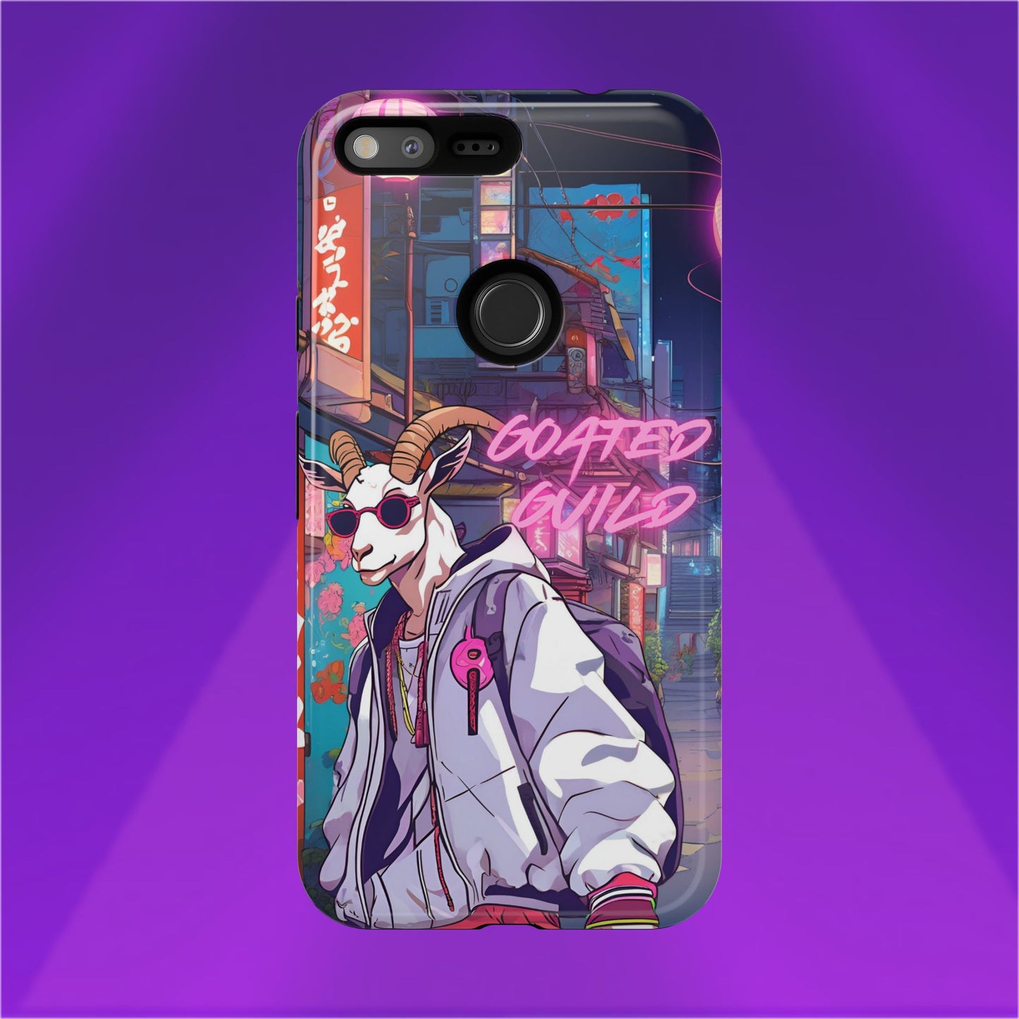 Neon Drift Phone Case (Goated Guild) - Android