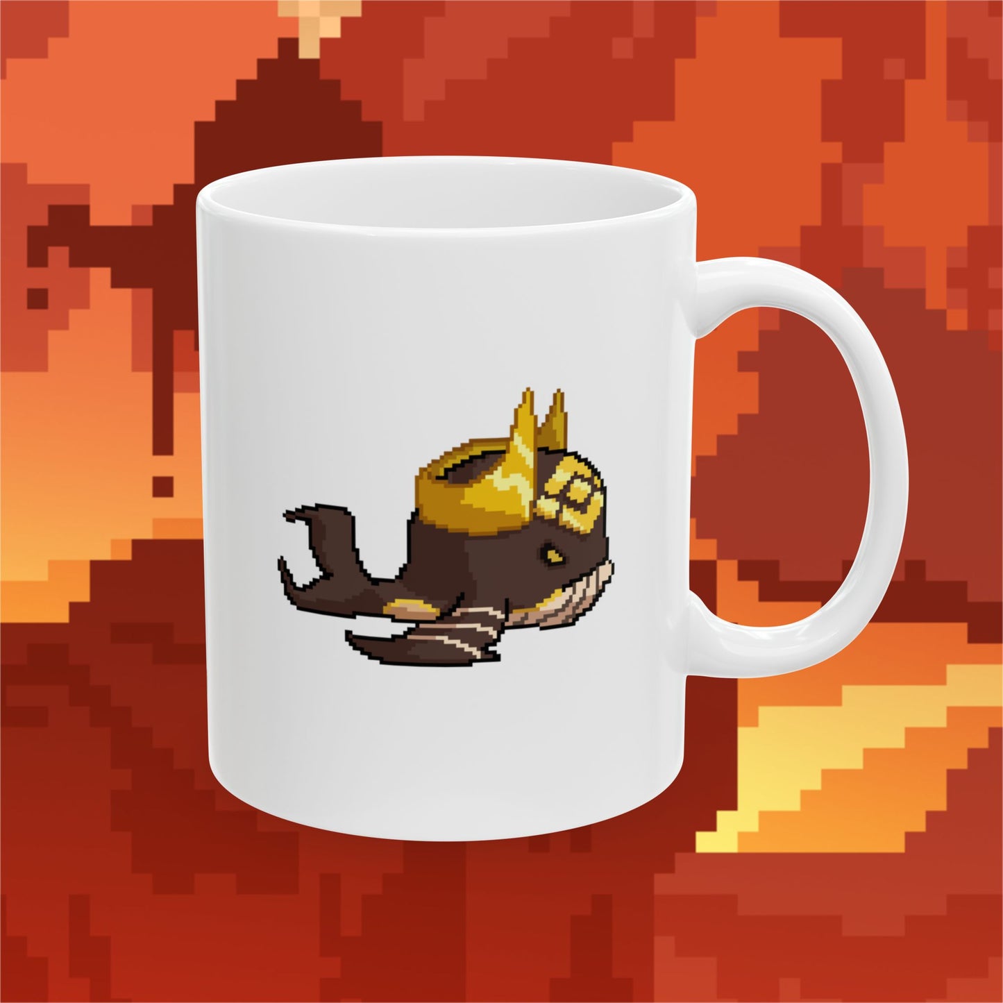 Binance Whale (Dæmons) Mug - White