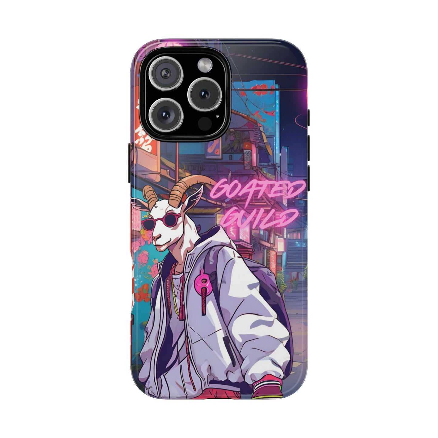 Neon Drift Phone Case (Goated Guild) - iPhone