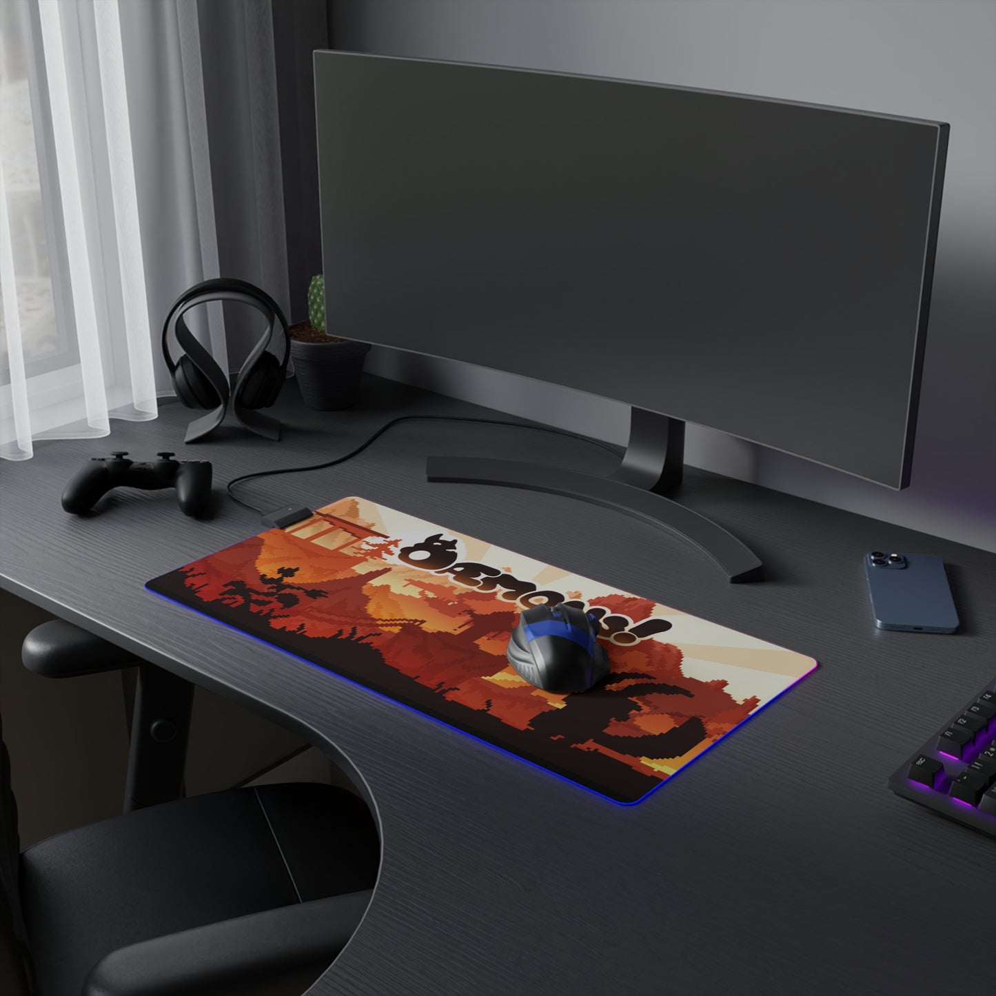 LED Dæmons Gaming Pad - Scene 2