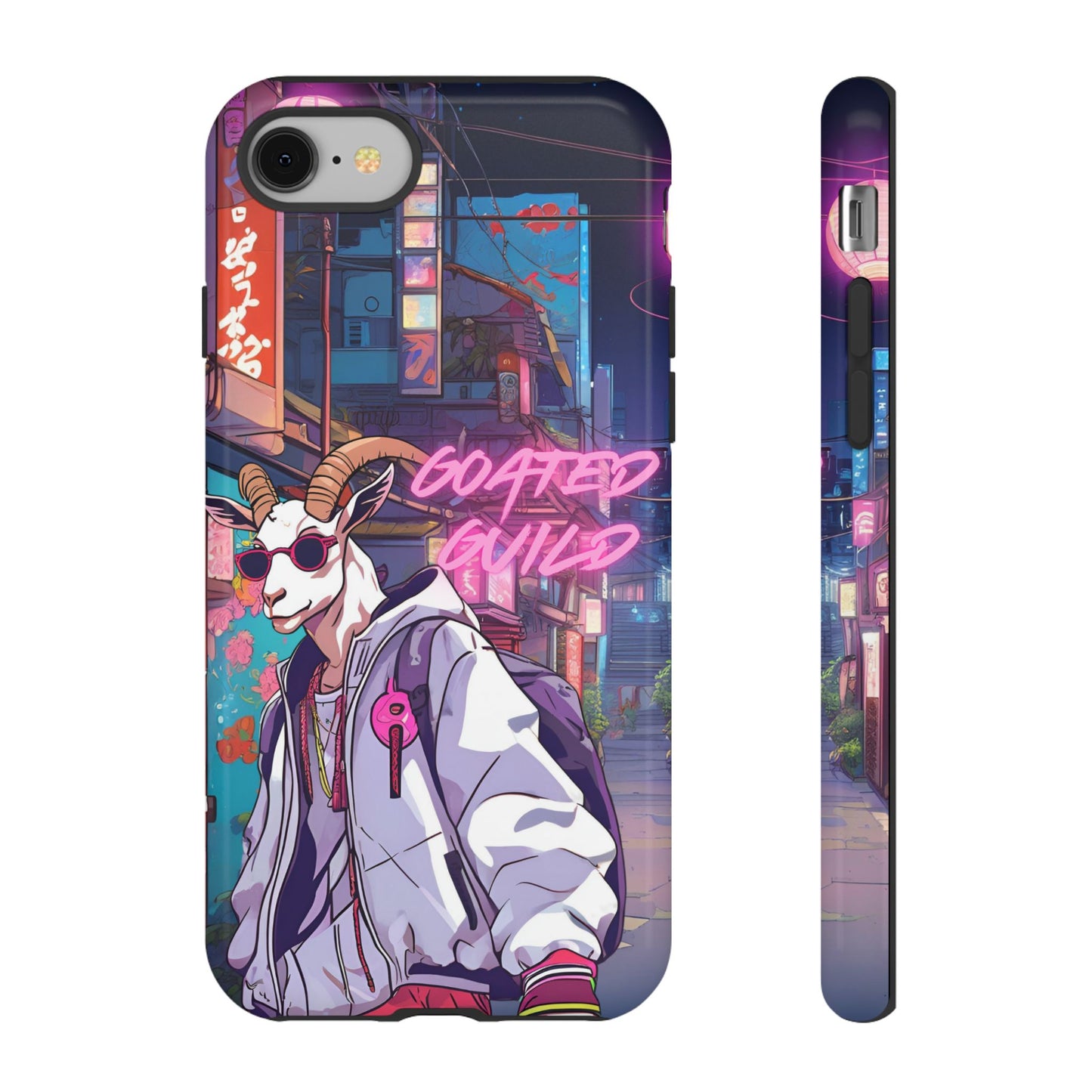 Neon Drift Phone Case (Goated Guild) - iPhone