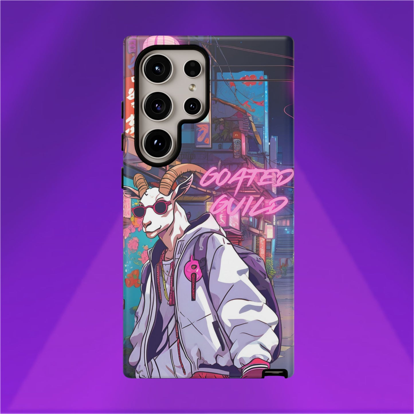 Neon Drift Phone Case (Goated Guild) - Android