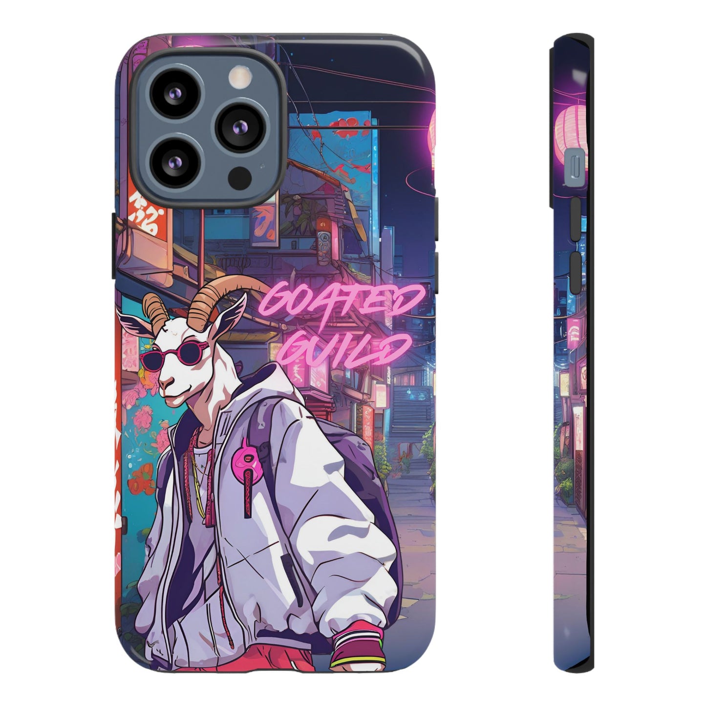 Neon Drift Phone Case (Goated Guild) - iPhone